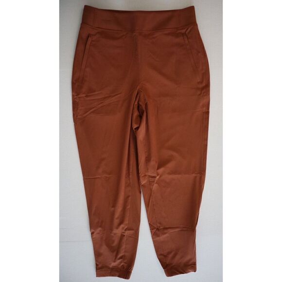 Athleta 533443-05 Women's Sz 8 Brown Brooklyn Heights Hi-Rise Jogger Pants - Picture 2 of 12